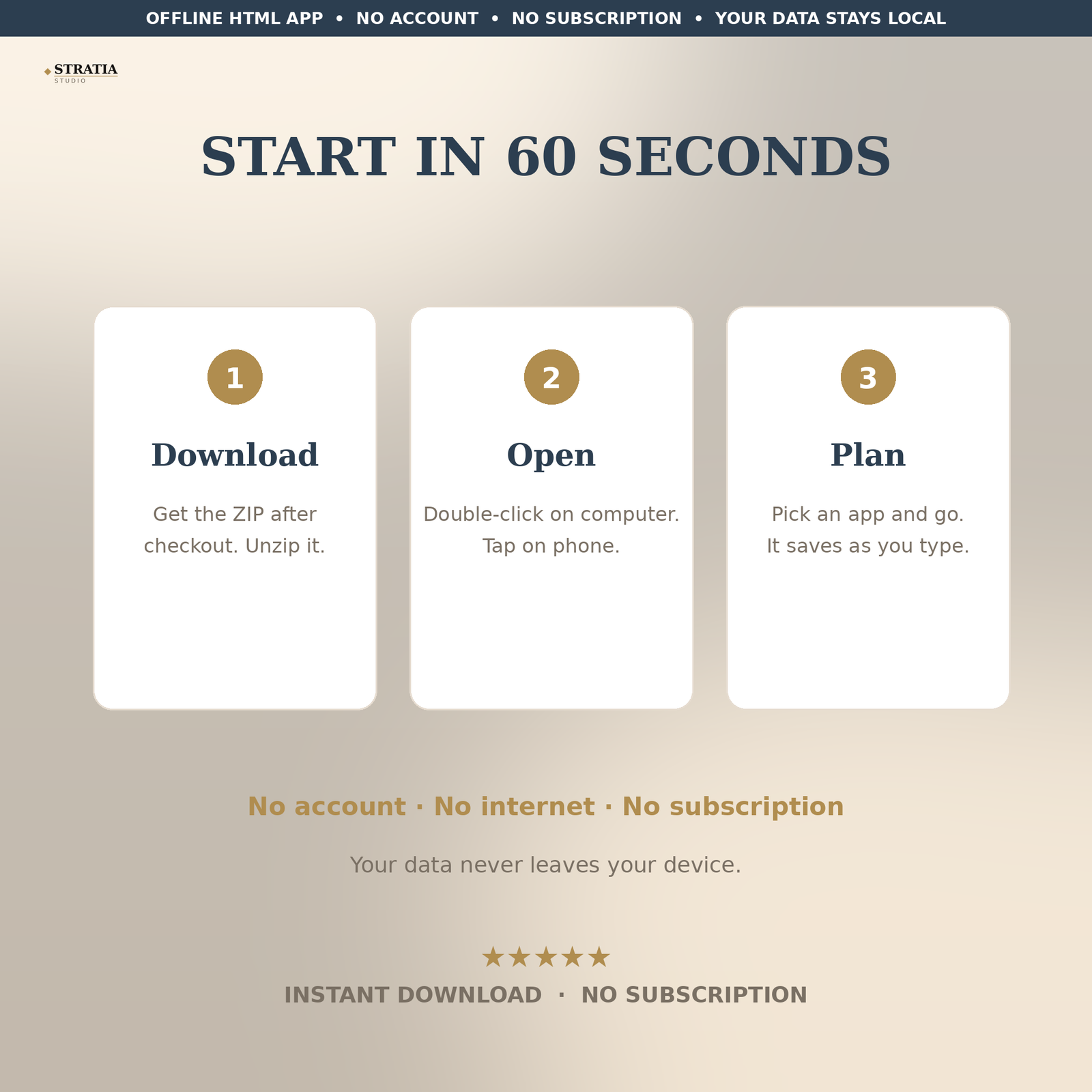 ADHD Life OS — 4-App ADHD Planner Bundle (Daily + Weekly + Habits + Focus Tools) - Image 5