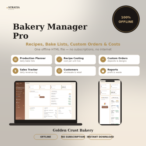 Bakery Manager Pro