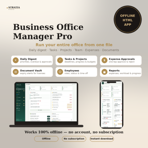 Business Office Manager Pro