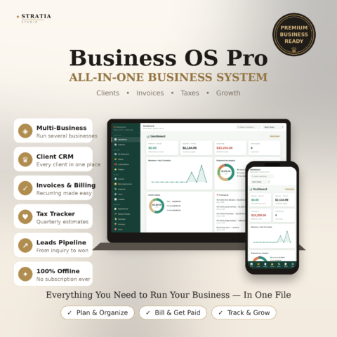 Business OS Pro — All-in-One Offline Business Management System