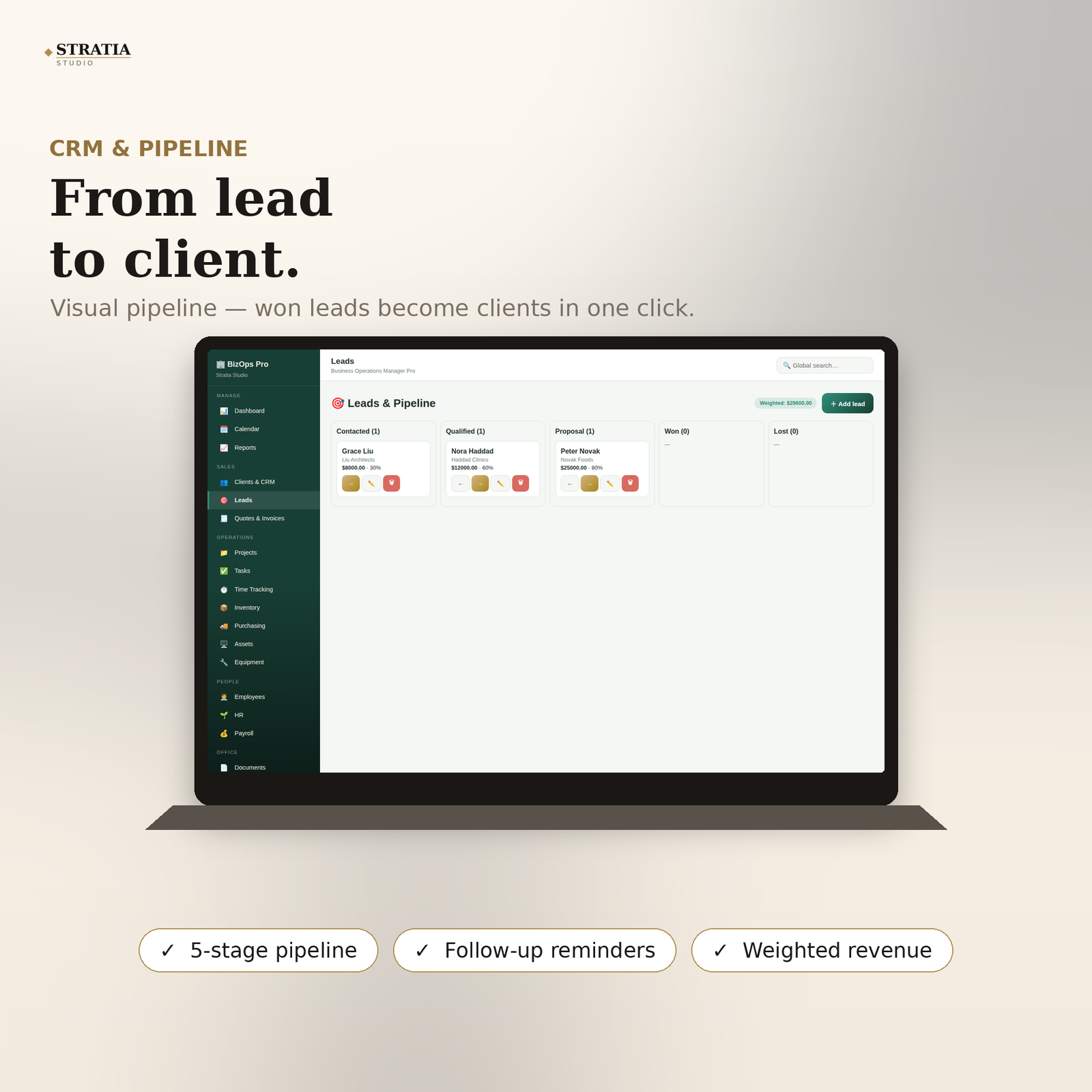 Business Operations Manager Pro — CRM, Projects, Payroll & Inventory System - Image 8