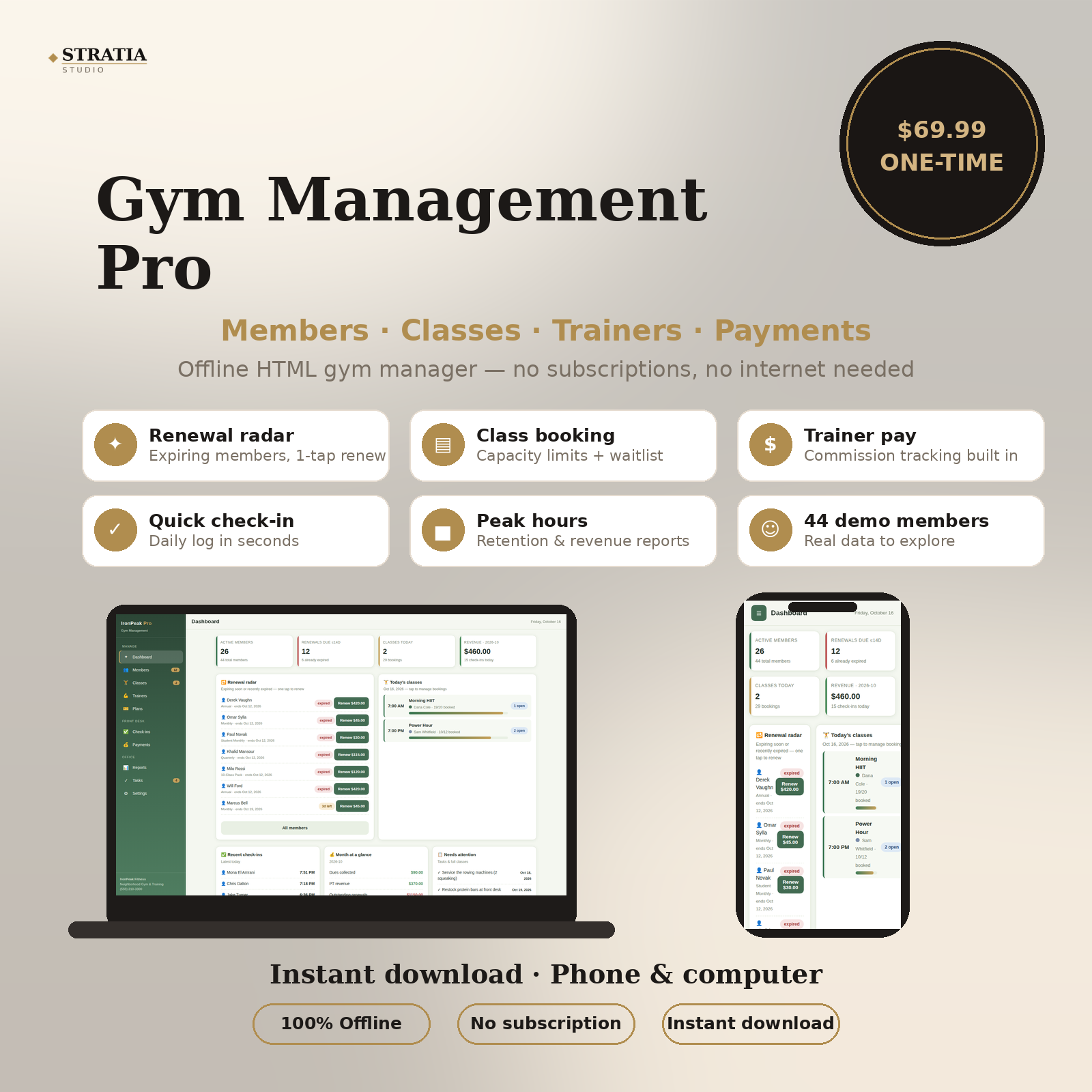 Gym Management Pro