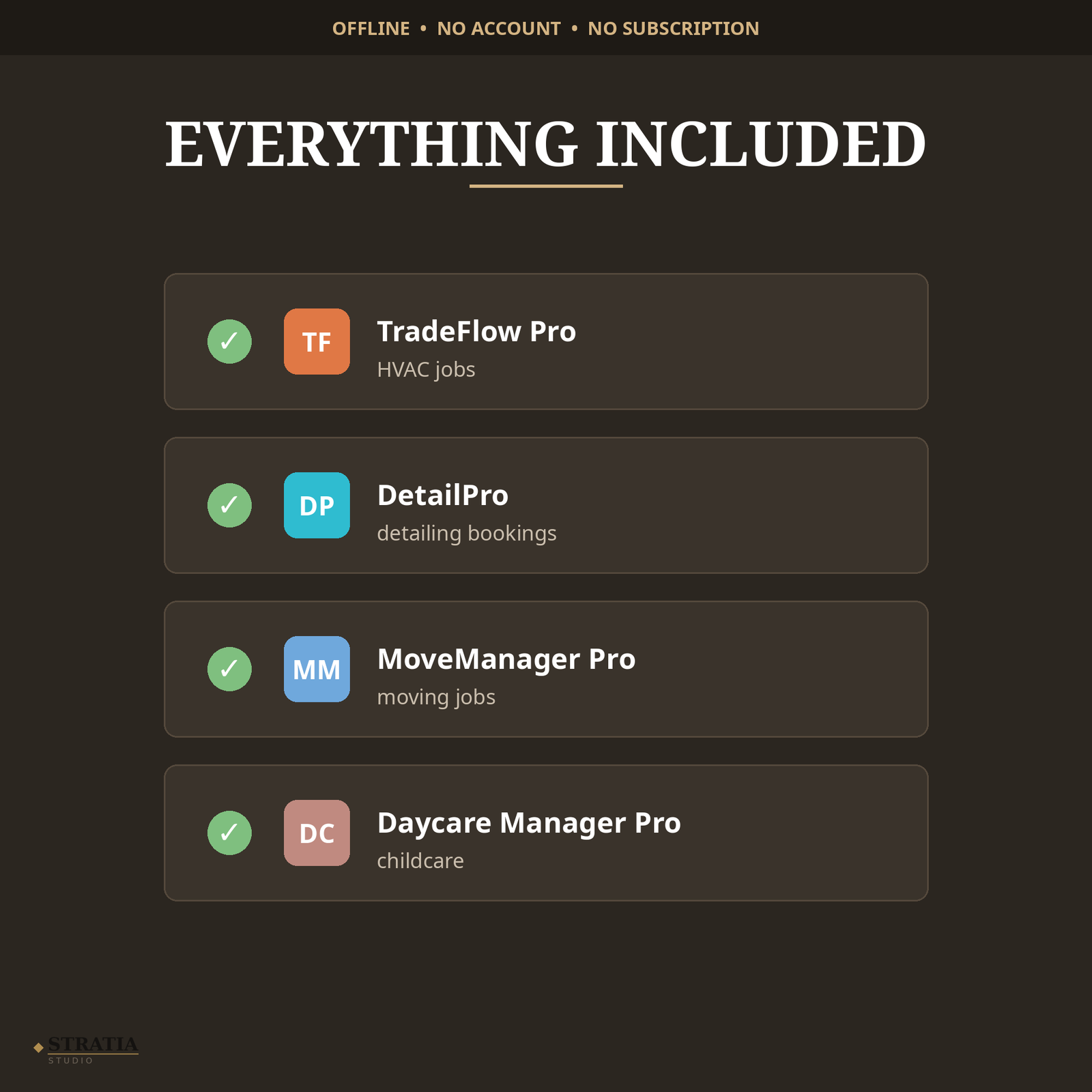 Home Services Mega Vault — 4 Business Apps Bundle (HVAC, Detailing, Moving, Daycare) - Image 6