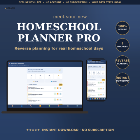Homeschool Planner Pro