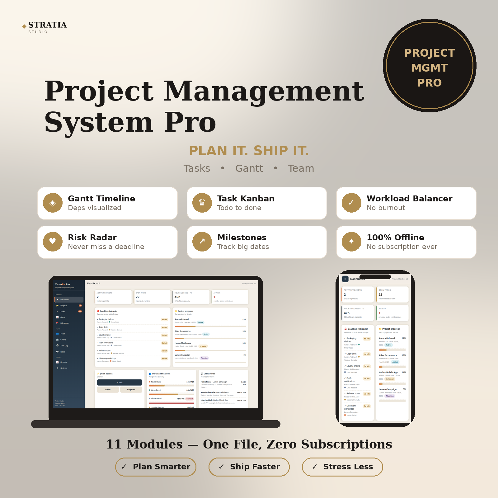 Project Management System Pro