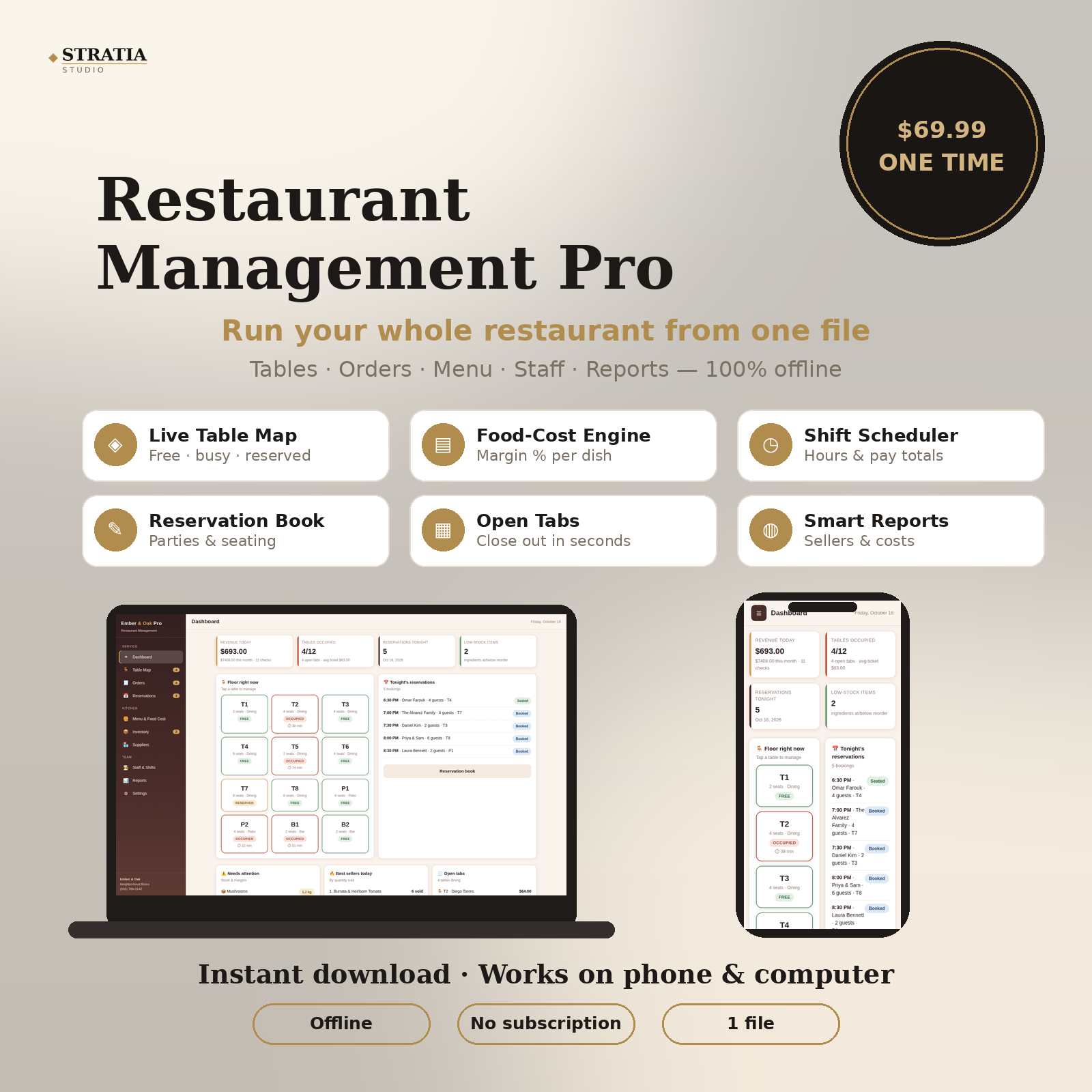 Restaurant Management Pro