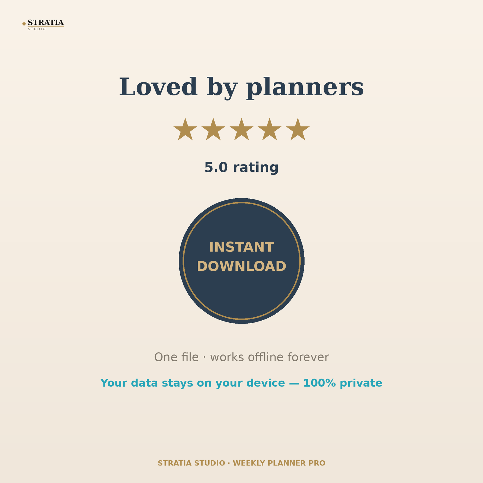 Weekly Planner Pro: Week-at-a-Glance Digital Planner + Meal Planner | Phone-First, 100% Offline - Image 8